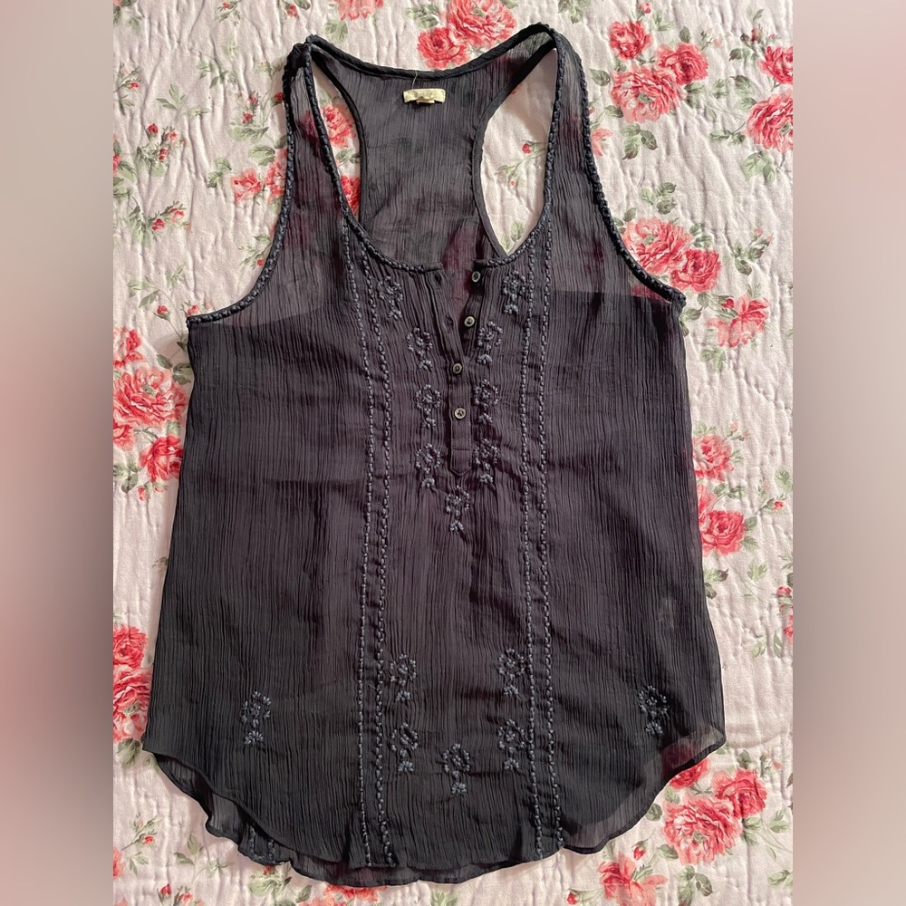 Aerie Sheer Tank - size S